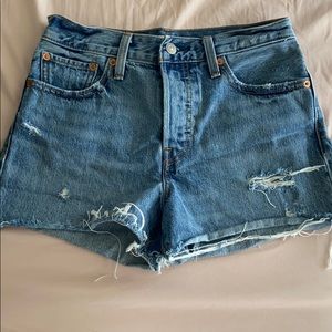 Levi’s Wedgie Denim Shorts
